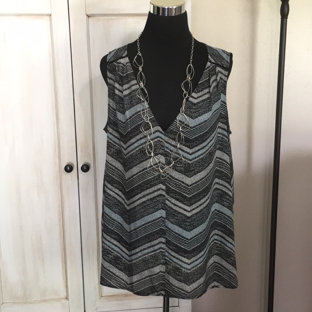 Torrid Sleeveless V Neck Top